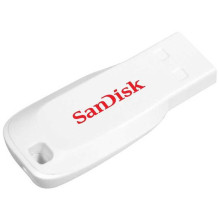 Sandisk Cruzer Blade 16GB Balta