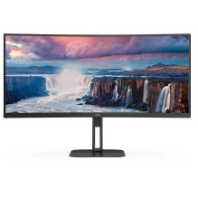 AOC CU34V5C / BK 34' VA 21:9 lenktas monitorius