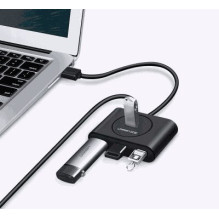 Ugreen 20290 (Lack 4x USB 3.0) Black