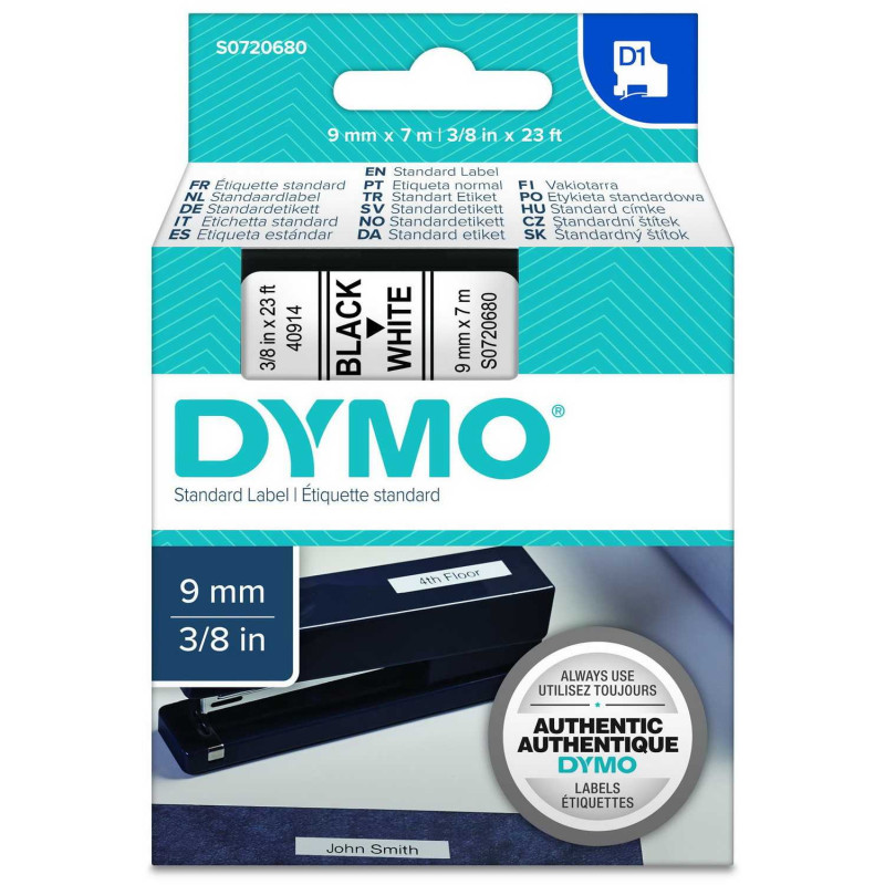 Dymo juosta D1 9mm