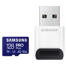 Samsung microSDXC 128GB U3 MB-MD128SB / WW + USB adapter