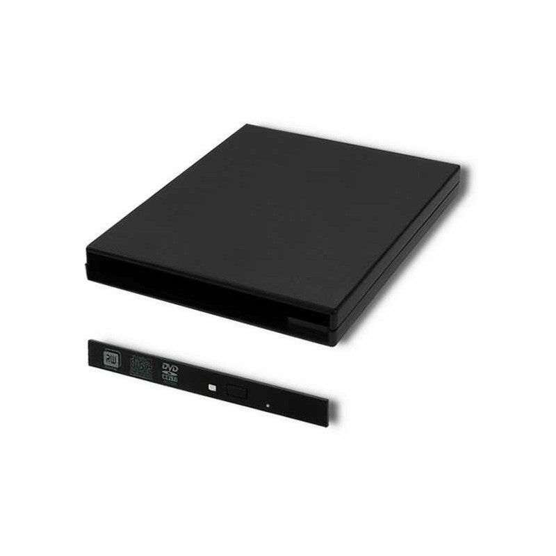 Qoltec Optical Drive Case 9.5mm Black