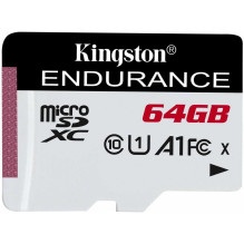 „Kingston Endurance MicroSDXC“ 64 GB, 10 klasės, SDCE / 64 GB