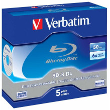 Verbatim BD-R DL 50GB 5pcs