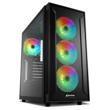 Sharkoon TG6M RGB ATX Black