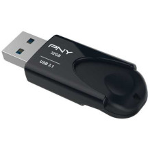 PNY 32 GB USB atmintinė, juoda