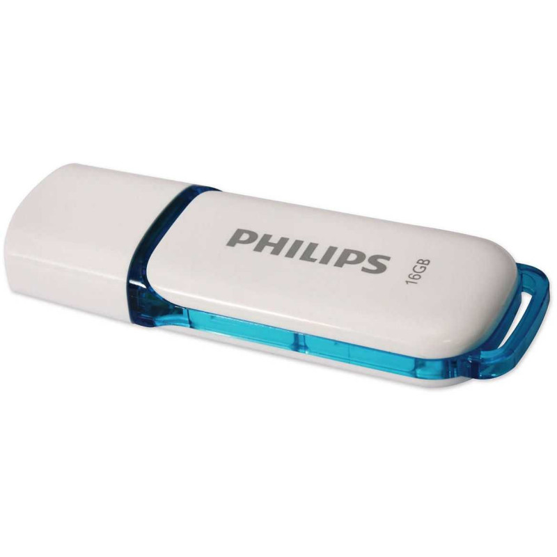 „Philips“ 16 GB USB 2.0 „Snow Edition“ balta / mėlyna