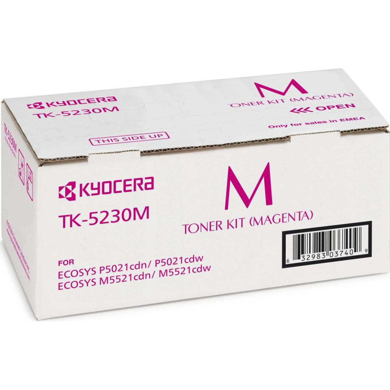 Kyocera TK-5230M rausvai raudona
