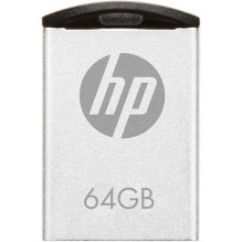 HP 64GB v222w USB 2.0 sidabrinis HP 64GB v222w USB 2.0 sidabrinis
