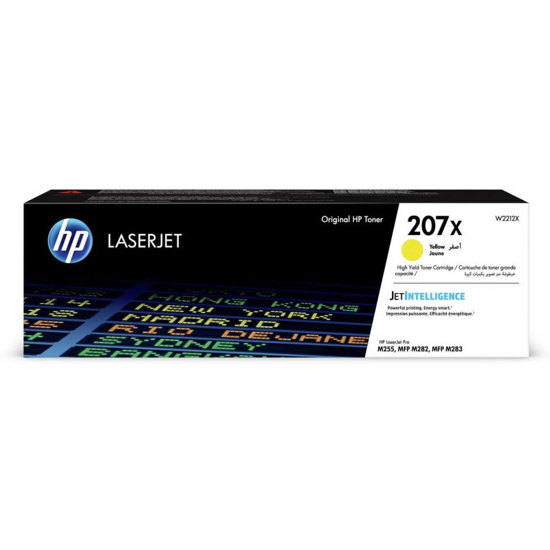 HP Nr. 207X geltona W2212X