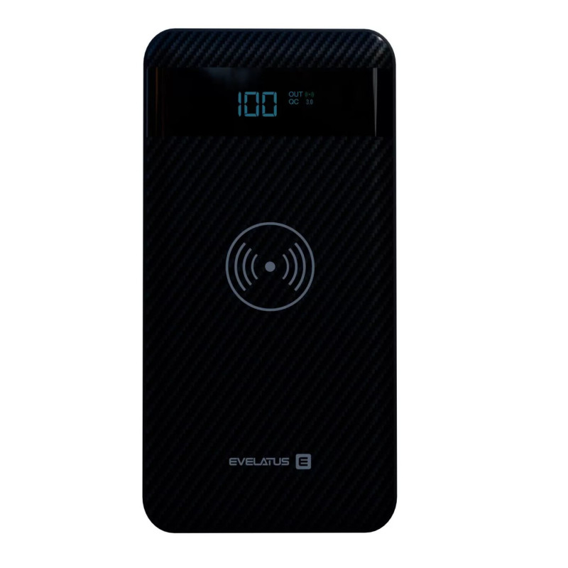 Evelatus Power Bank Wireless EPB05 10000 mAh Black