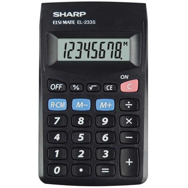 Sharp EL-233S Juoda