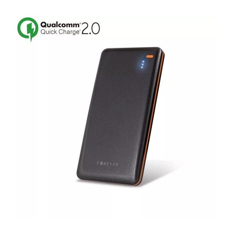 Forever Universal Power Bank 10000 mAh PTB-03 QUALCOMM Quick Charge 2.0 Black