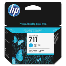 HP No.711 Cyan CZ134A, 3-pack