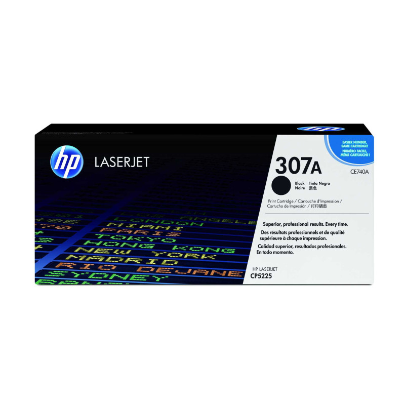 HP CE740A Nr. 307A Juoda