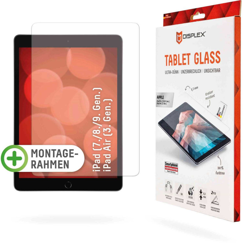DISPLEX "Tablet Glass Apple iPad (10.2") (7 / 8 / 9 gen) / Air (10.5") (3gen)"