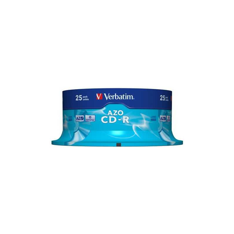 Verbatim AZO CD-R 700MB x52 Cake Box 25