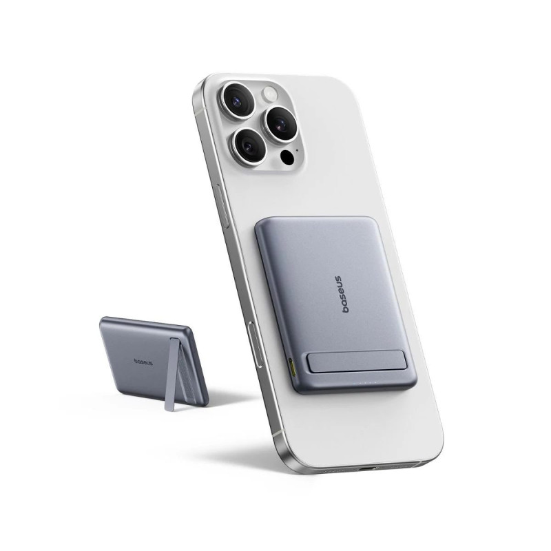 Baseus PicoGo AM31 Qi2 5000 mAh 20W Pilka