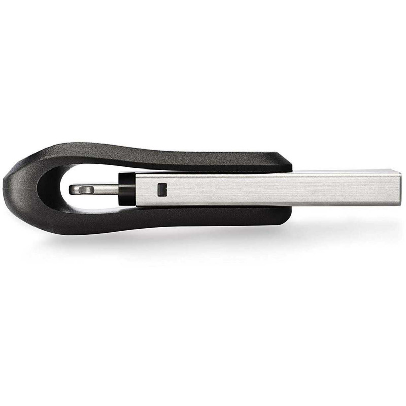 Sandisk iXpand Go 128GB Lightning / USB 3.0 juodas / sidabrinis SDIX60N-128G-GN6NE