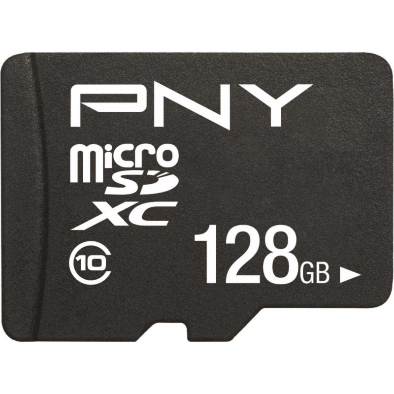 PNY Micro SDXC 128 GB, 10 klasė, SFPNYMD12810PPL