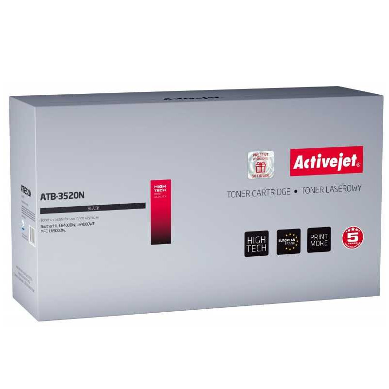 „ActiveJet ATB-3520N“ analoginis rašalo kasetė „Brother TN-3520“ juoda