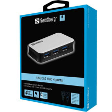 Sandberg USB 3.0 Hub 4...