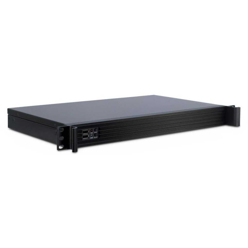Inter-Tech 1U K-126 Black