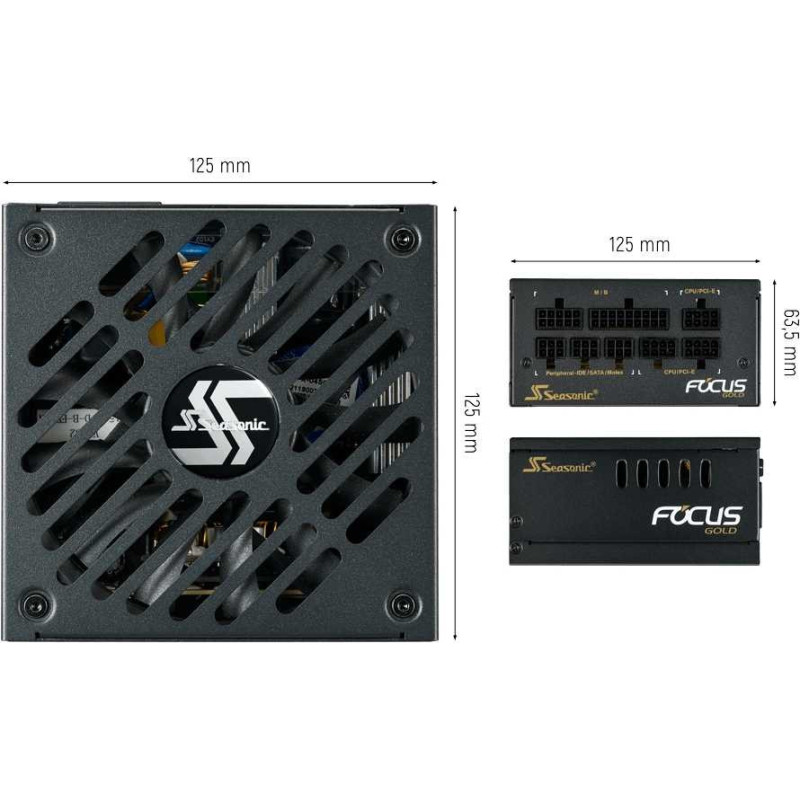 Seasonic FOCUS GOLD SGX-650 (650W)