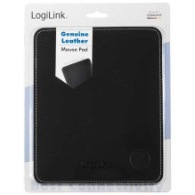 Logilink Mousepad in leather design Black Logilink Mousepad in leather design Black