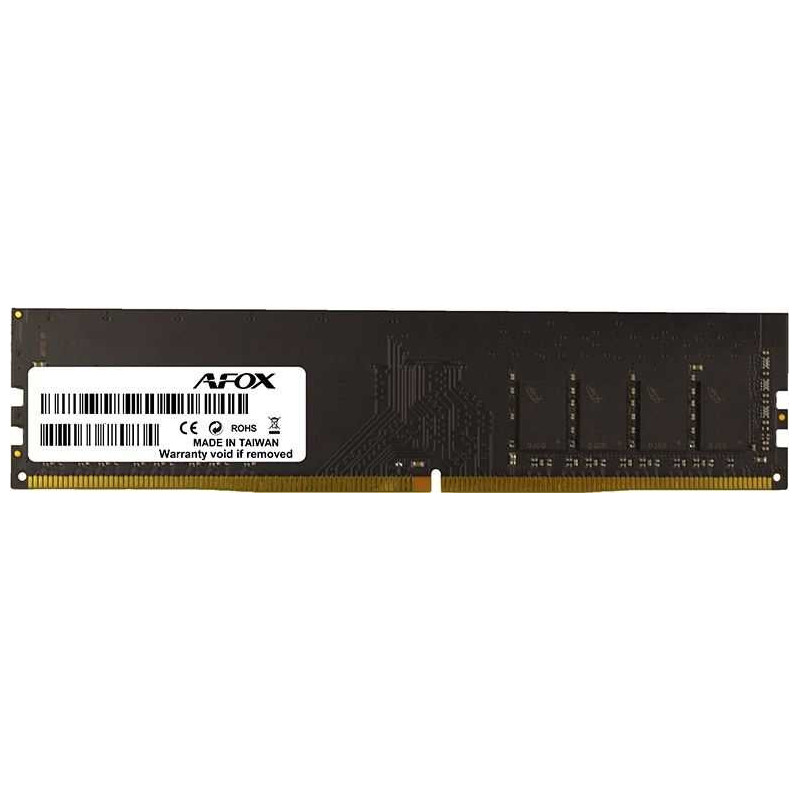 Afox Black 8GB DDR4 3200MHZ UDIMM AFLD48PH1P