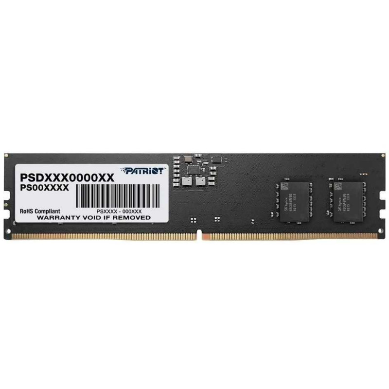 Patriot Signature Black 16GB DDR5 5600MHz UDIMM CL46 PSD516G560081