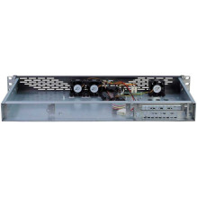Inter-Tech 1U K-125L Black