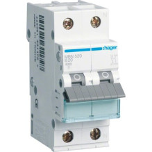 Hager MBN520 2P 20A...