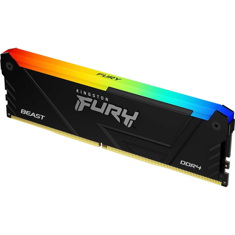 Kingston Fury Beast RGB Black 32GB DDR4 3200MHz 288-Pin DIMM KF432C16BB2A / 32