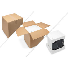 DIGITUS DN-10-05U-1 Wall Mounting Cabinet 254 mm (10") / 6U DIGITUS DN-10-05U-1 Wall Mounting Cabinet 254 mm (10") / 6U