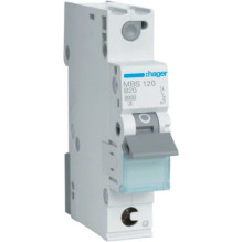 Hager MBS120 20A B-tipa 1...