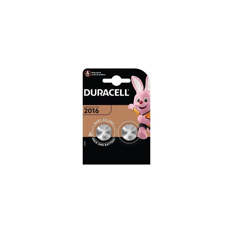 Vienreizējās lietošanas baterija Duracell DL2016