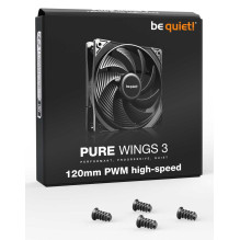 Be quiet! Pure Wings 3 PWM high-speed 120 mm Case Fan BL106 Be quiet! Pure Wings 3 PWM high-speed 120 mm Case Fan BL106