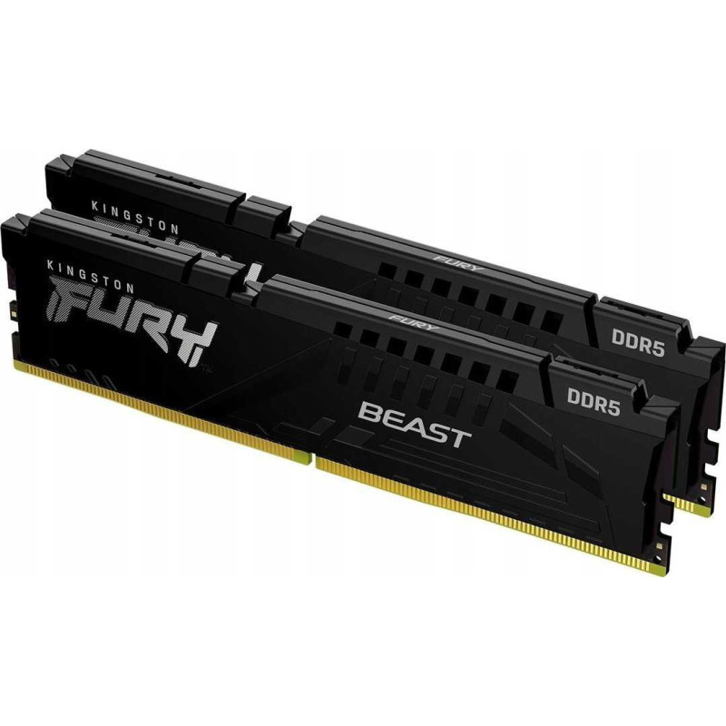 Kingston Fury Beast Black 2x8GB DDR5 6000MHZ UDIMM KF560C30BBEK2-16