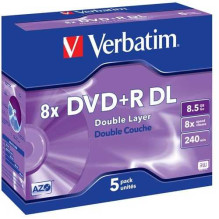 Verbatim DVD+R DL 8,5 GB 8x...