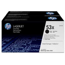 HP 53X 2-pack Black