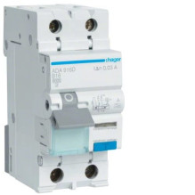 HAGER RCBO 1P+N 6kA B 16A /...