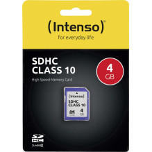 Intenso SDHC 4GB Class10