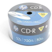 HP CD-R 700 MB 52x 50 vnt....