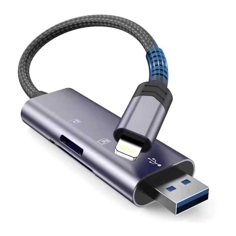 Tech-Protect Ultraboost SD / microSD Lightning / USB