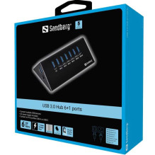 Sandberg USB 3.0 Hub 6+1...