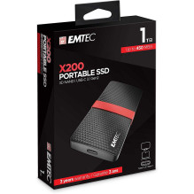Emtec X200 1TB juodas /...