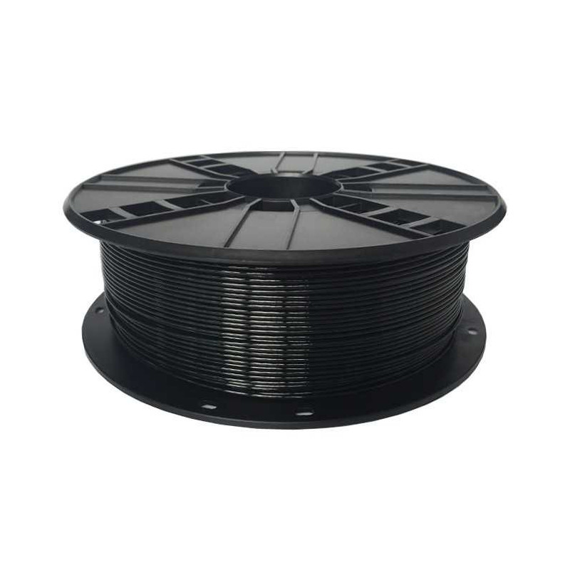 Gembird Filament PETG 1.75mm Black 3DP-PETG1.75-01-BK 1KG