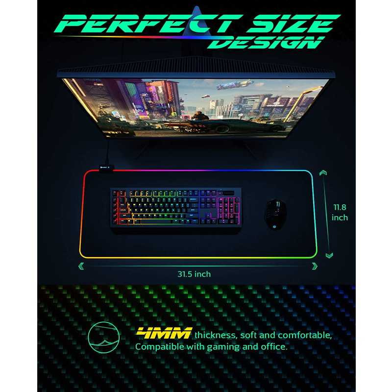 Riff RGB-01 (80x30cm) Juoda