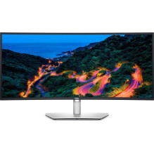 „Dell UltraSharp U3423WE“ 34,14 colio IPS 21:9 lenktas juodas / sidabrinis monitorius